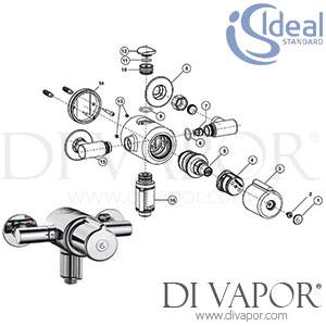 Ideal Standard A5322AA Shower Valve Spare Parts - IDL DV 376